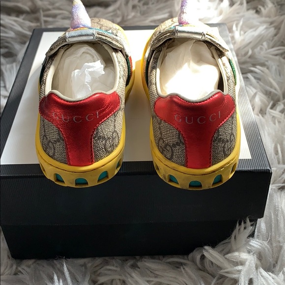 Authentic Unicorn GUCCI kids shoes - Picture 3 of 4